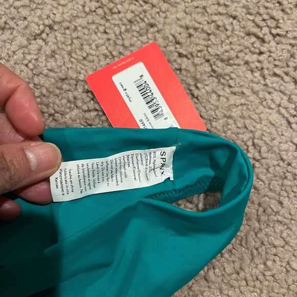 SPANX Mystic Green  Bikini Bottom Large - Picture 6 of 7